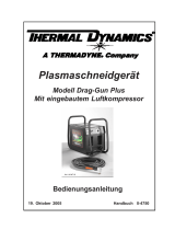 ESAB Plasma Cutting System Model Drag-Gun Plus with Built-In Air Compressor Benutzerhandbuch