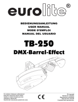EuroLite TS-255 DMX scanner Benutzerhandbuch