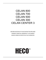 Heco CELAN 800 Bedienungsanleitung