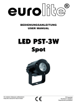 EuroLite LED PST-3W Benutzerhandbuch