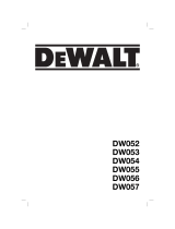 DeWalt Akku-Schlagschrauber DW 052 K2 Benutzerhandbuch