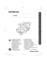 Hitachi C 18DSL Handling Instructions Manual