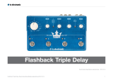 TCElectronic FLASHBACK TRIPLE DELAY Bedienungsanleitung