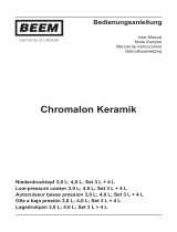 Beem Chromalon Keramik Benutzerhandbuch