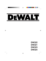 DeWalt DW321 Benutzerhandbuch
