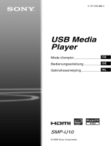 Sony SMP-U10 Bedienungsanleitung