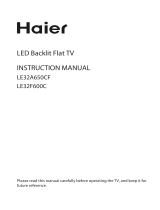 Haier LE32F600C Bedienungsanleitung