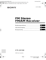 Sony STR-DE598 Bedienungsanleitung
