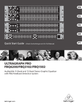 Behringer ULTRAGRAPH PRO FBQ1502 Schnellstartanleitung