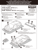 Kyosho IGB158 458 Italia GT2 Benutzerhandbuch