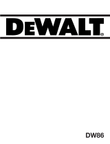 DeWalt DW86 Bedienungsanleitung