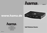 Hama 62737 - VoIP Modem Router Bedienungsanleitung