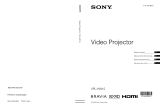 Sony vpl hw15 Bedienungsanleitung