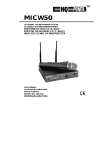 HQ Power MICW50 Benutzerhandbuch