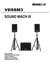 HQ Power SOUND MACH III VDSSM3 Benutzerhandbuch