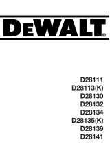 DeWalt D28113 Bedienungsanleitung