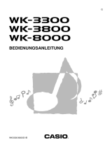 Casio WK-8000 Bedienungsanleitung