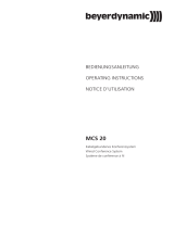 Beyerdynamic MCS 263 Benutzerhandbuch