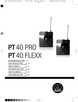 AKG PT 40 FLEXX Bedienungsanleitung