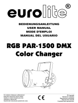 EuroLite RGB PAR-1500 DMX Benutzerhandbuch