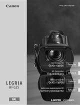 Canon LEGRIA HF G25 Schnellstartanleitung