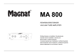 Magnat MA 800 Bedienungsanleitung