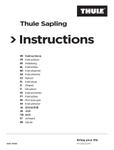 Thule Sapling Bedienungsanleitung