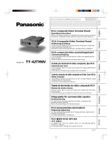 Panasonic TY-42TM6V Bedienungsanleitung