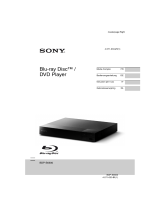 Sony BDP-S6500 Bedienungsanleitung
