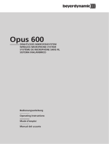 Beyerdynamic Opus 654 Set Benutzerhandbuch