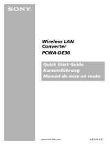Sony PCWA-DE30 Bedienungsanleitung