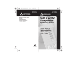 Amprobe AD105A Clamp Meter Benutzerhandbuch