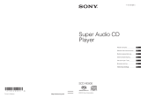 Sony SCD-XE800 Bedienungsanleitung