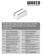 Waeco PerfectCharge DC08, DC20, DC40 PerfectPower DCDC10, DCDC20, DCDC40 Installationsanleitung