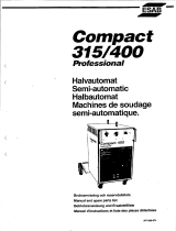 ESAB Compact 315/400 professional Benutzerhandbuch