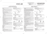 Kenwood KVC-22 Bedienungsanleitung