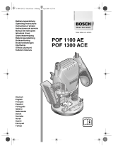 Bosch POF1100AE Bedienungsanleitung