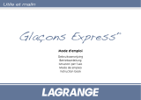 LAGRANGE GLACONS EXPRESS Bedienungsanleitung