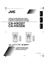 JVC CA-HXGD8 Bedienungsanleitung