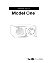 Tivoli Audio Model One Bedienungsanleitung