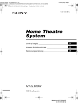 Sony HT-SL900W Bedienungsanleitung