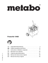 Metabo PowerAir V 400 Bedienungsanleitung