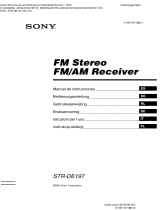 Sony STR-DE197 Bedienungsanleitung