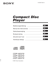 Sony cdp xe270 s Bedienungsanleitung
