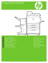 HP LaserJet M9040/M9050 Multifunction Printer series Benutzerhandbuch