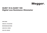 Megger DLRO-10X Benutzerhandbuch