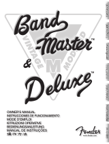 Fender Band-Master Deluxe Benutzerhandbuch