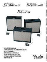Fender Hot Rod Deluxe & DeVille III Bedienungsanleitung