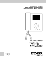Elvox 7529/D Benutzerhandbuch