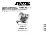 SWITEL TF57 Bedienungsanleitung